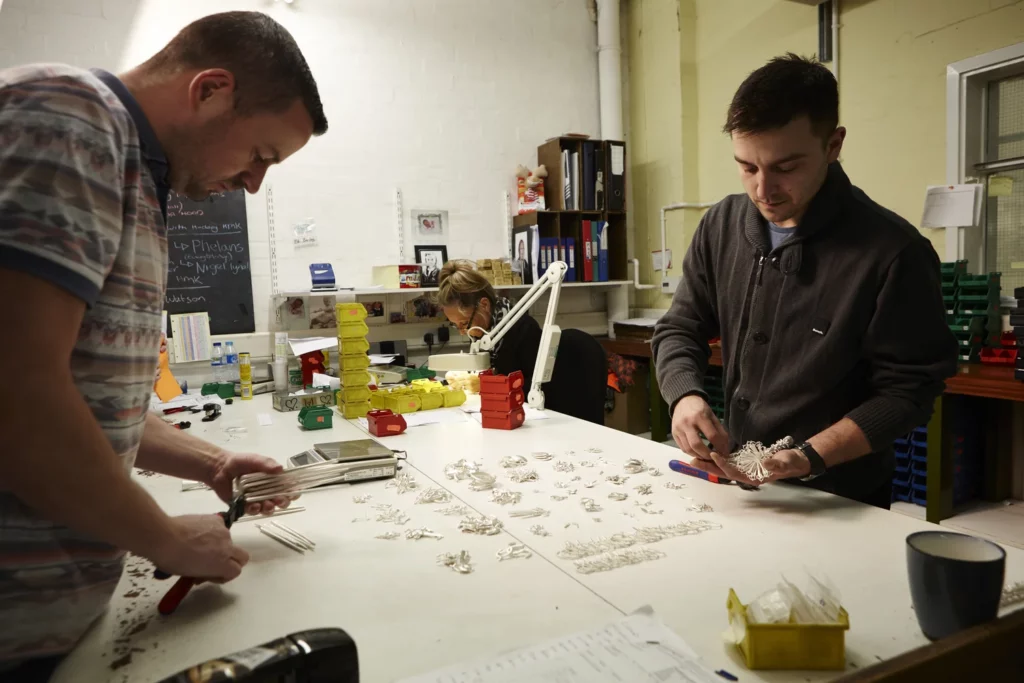 Jewellery Manufacturers in the Merrell Casting Workshop