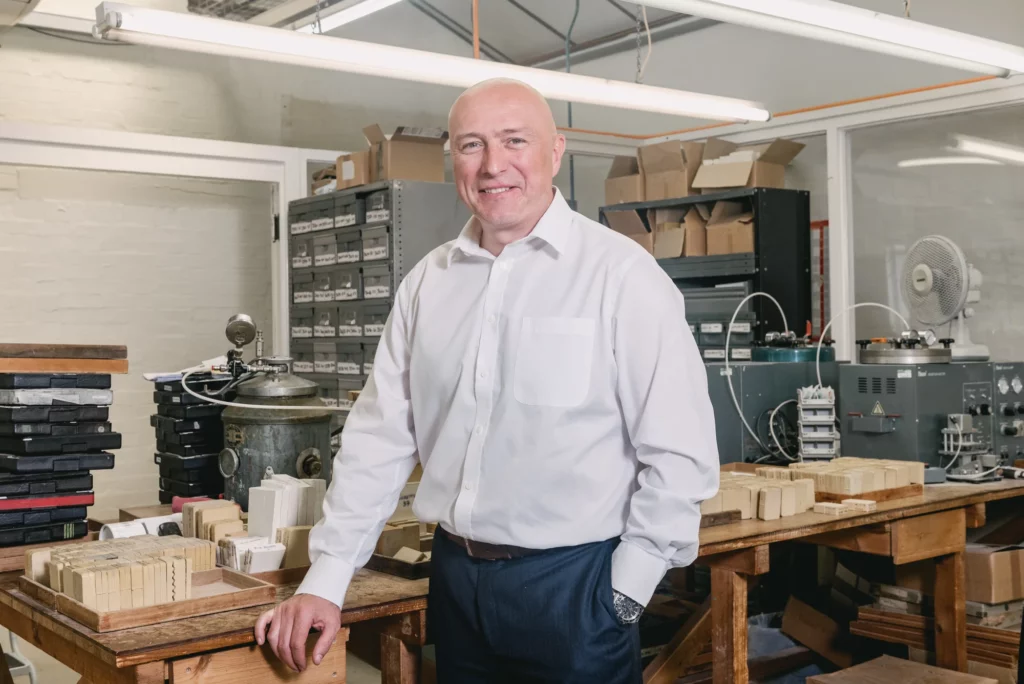 Jewellery Manufacturer and MD of Merrell Casting, Gary Wroe